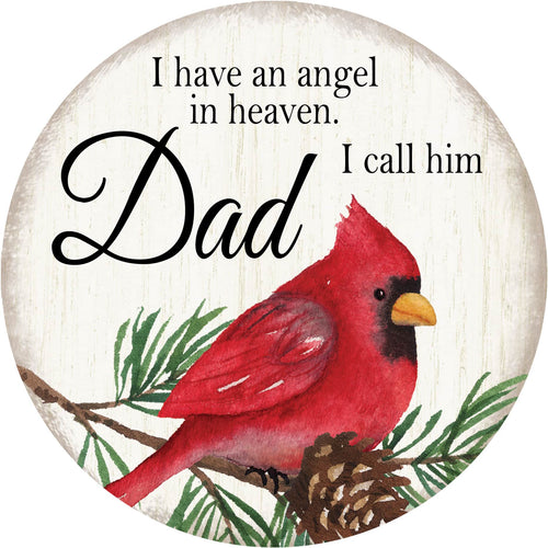 Custom Decor Step Stone Angel In Heaven Dad