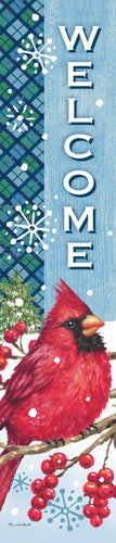 Custom Decor Yard Expression-Winter Cardinal