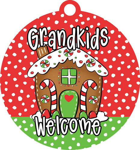 Custom Decor LG HA-Grandkids Welcome