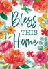 Custom Decor Blessed Floral-Flag