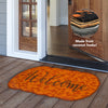 Briarwood Lane Welcome Pumpkin Fall Natural Fiber Coir Doormat
