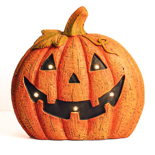 A Cheerful Giver Smiley Pumpkin