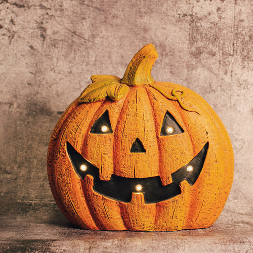 A Cheerful Giver Smiley Pumpkin