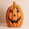 A Cheerful Giver Carved Pumpkin