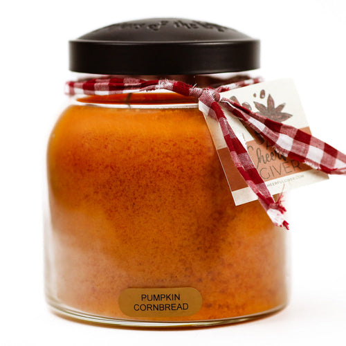 A Cheerful Giver Pumpkin Cornbread - 34 oz Papa Candle
