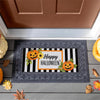 Evergreen Doormat Insert Striped Halloween