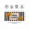 Evergreen Doormat Insert Striped Halloween