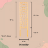Mossify Tropical Squares Wooden Trellis