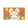 Evergreen Doormat Bowtie Bunny