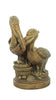 Athens Stone Casting Pecking Pelican Pair