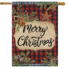 Briarwood Lane Farmhouse Merry Christmas House Flag