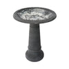 ALGREEN  20 Accerra Gray Birdbath