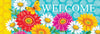 Custom Decor Signature Sign Happy Gerberas