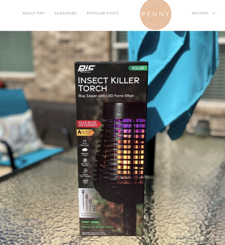 Pic Solar Bug Zapper/Torch