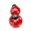 Alpine Merry Christmas Stacked Ornament Statue w/Color Changing LEDs