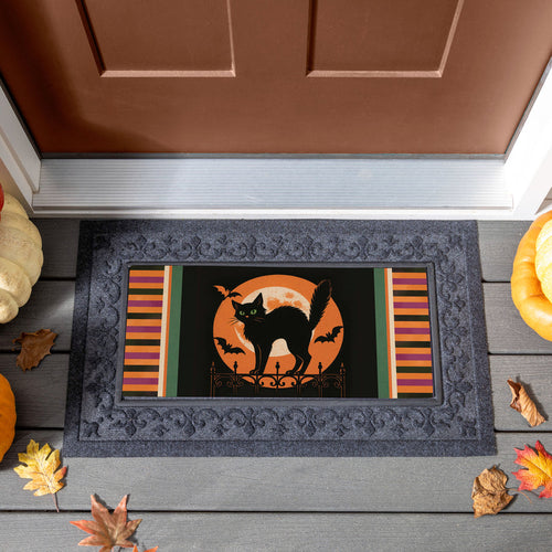 Evergreen Pet Central Moonlit Black Cat Sassafras Switch Mat