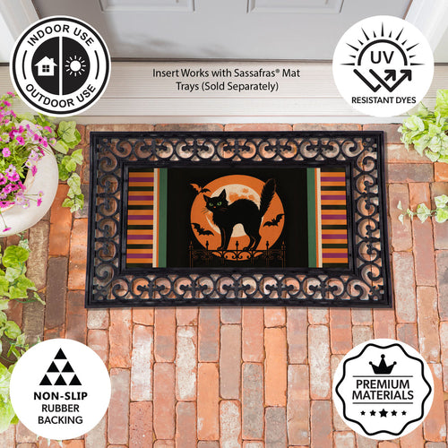 Evergreen Pet Central Moonlit Black Cat Sassafras Switch Mat