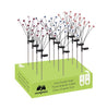 Evergreen Haunted House Garden Stake, Halloween Plastic Eyeball Solar Garden Stake 32H