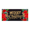 Evergreen Floral Checkered Merry Christmas Sassafras Switch Mat