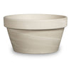 Ceramo 10.75 White Granite Clay Bonsai Cactus Pot