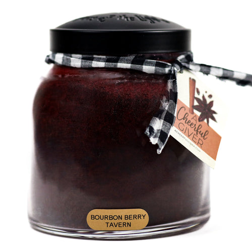 A Cheerful Giver Bourbon Berry Tavern Papa Candle 34 oz