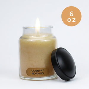 A Cheerful Giver Country Morning Baby Candle