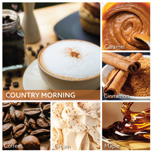 A Cheerful Giver Country Morning Baby Candle