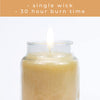 A Cheerful Giver Country Morning Baby Candle