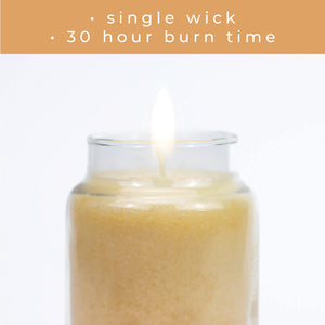 A Cheerful Giver Country Morning Baby Candle