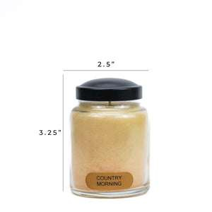 A Cheerful Giver Country Morning Baby Candle