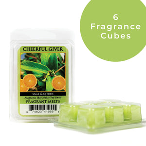 A Cheerful Giver Sage & Citrus Fragrance Melts