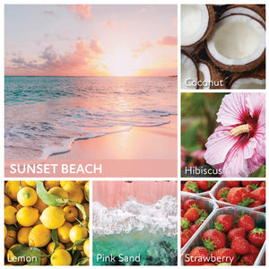 A Cheerful Giver Sunset Beach Cheerful Candle 6 oz