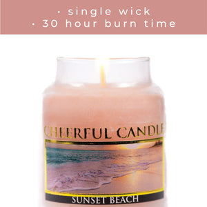 A Cheerful Giver Sunset Beach Cheerful Candle 6 oz