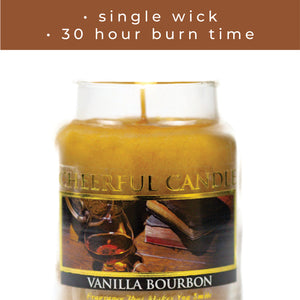 A Cheerful Giver Vanilla Bourbon Cheerful Candle 6 oz