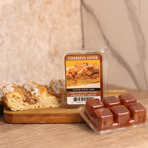 A Cheerful Giver Crumb Coffee Cake Fragrance Melts