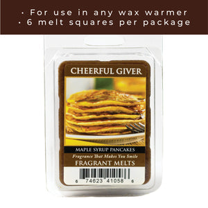 A Cheerful Giver Maple Syrup Pancakes Fragrance Melts
