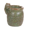Athens Stone Casting Mayan Frog Planter