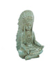 Athens Stone Casting Chief Peace Pipe