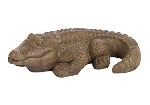 Athens Stone Casting Alligator Fountain Animal