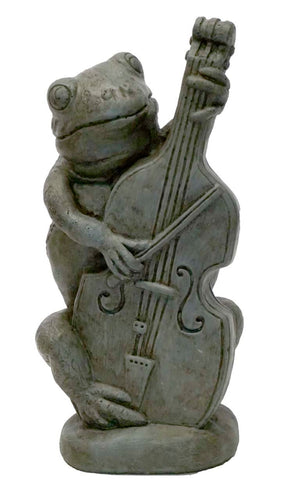 Athens Stone Casting Frog with Bass