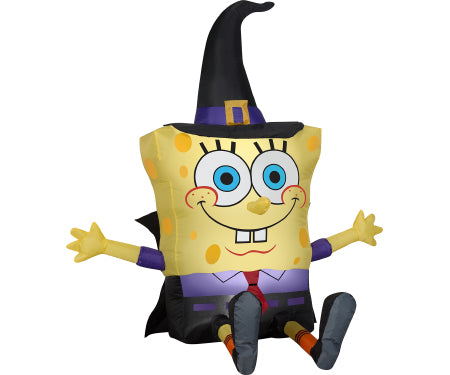 Arett Sales Inflatable SpongeBob W/ Witch