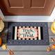 Evergreen Doormat Insert Striped Trick Treat
