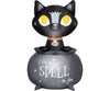 Gemmy Airblown Inflatables Stylized Binx in Cauldron