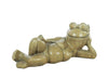 Athens Stone Casting Reclining Frog