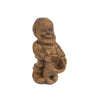 Athens Stone Casting Elf Holding Hat
