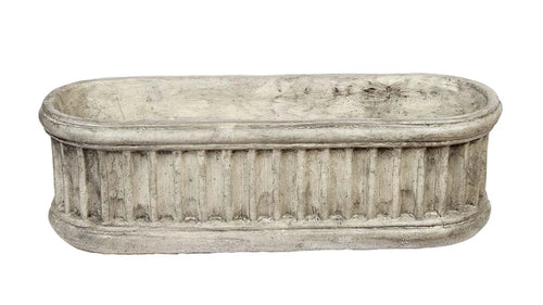 Athens Stone Casting 24 Oval Planter