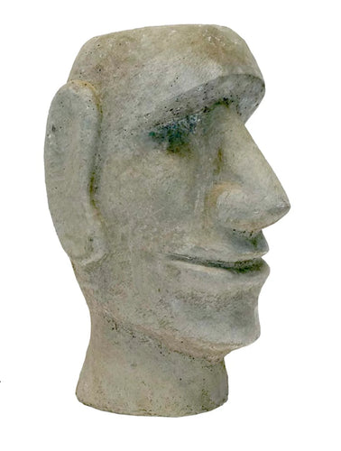 Athens Stone Casting Easter Island Head Planter