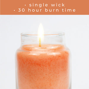 A Cheerful Giver Juicy Peach Baby Candle 6 oz