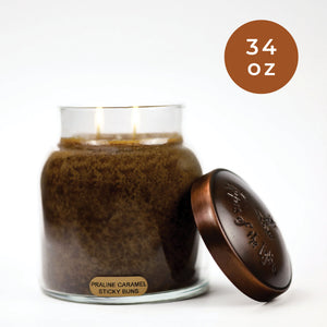 A Cheerful Giver Praline Caramel Sticky Buns Papa Candle 34 oz