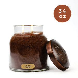 A Cheerful Giver Nutmeg & Spice Papa Candle 34 oz